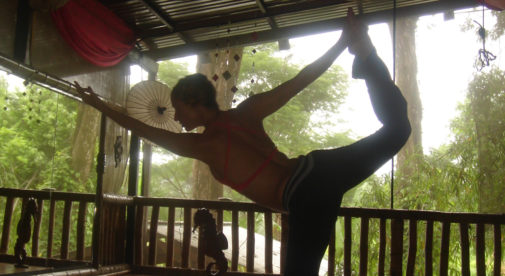 teaching yoga in Costa Rica