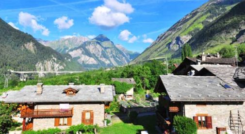 cottages in morgex france