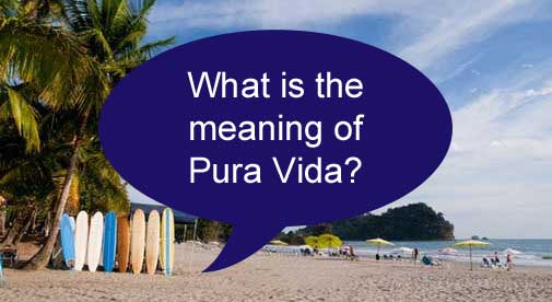 what is the meaning of pura vida