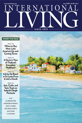 International Living Magazine cover