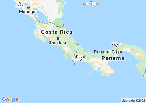 Placeholder image for map of Costa Rica