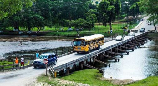 Driving in Belize