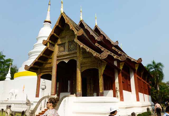 Buddihst temple in Chianf Mai, Thailand