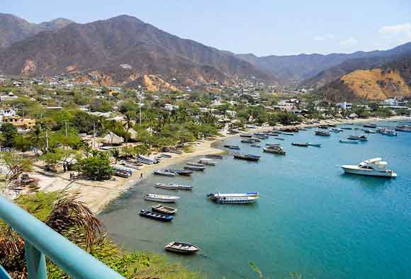 Caribbean Beach Town