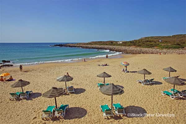 Retirement beach on the Algarve
