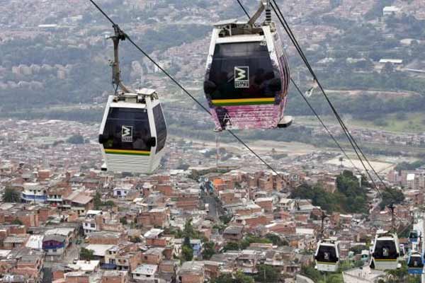 Ride the Metrocable to Parque Arvi
