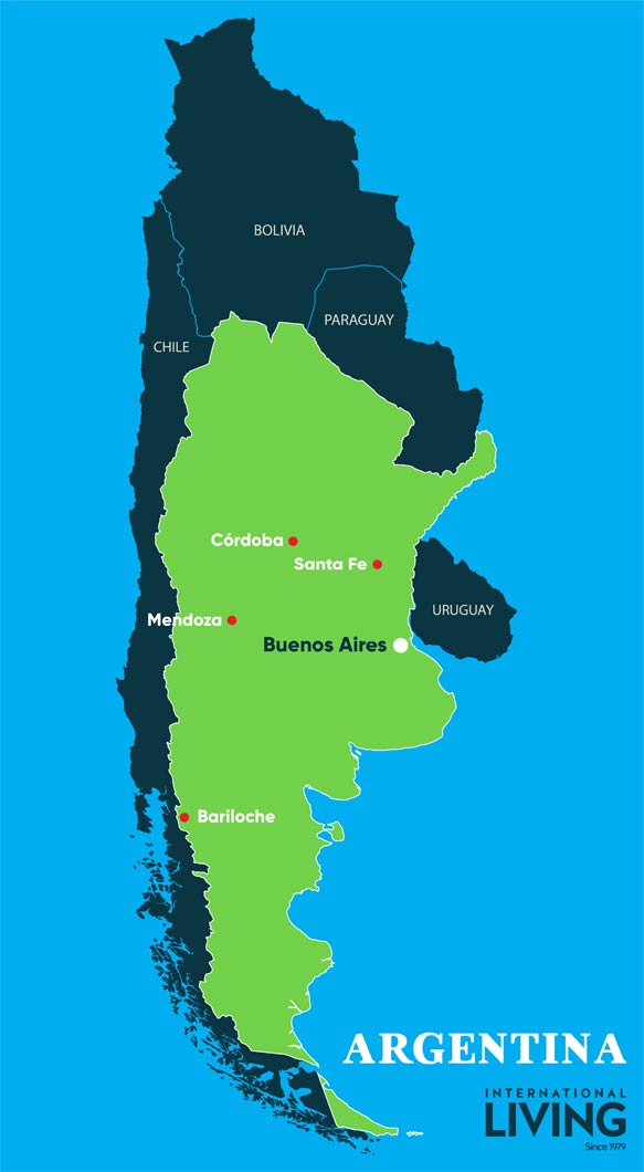 Argentina-Cities-Map