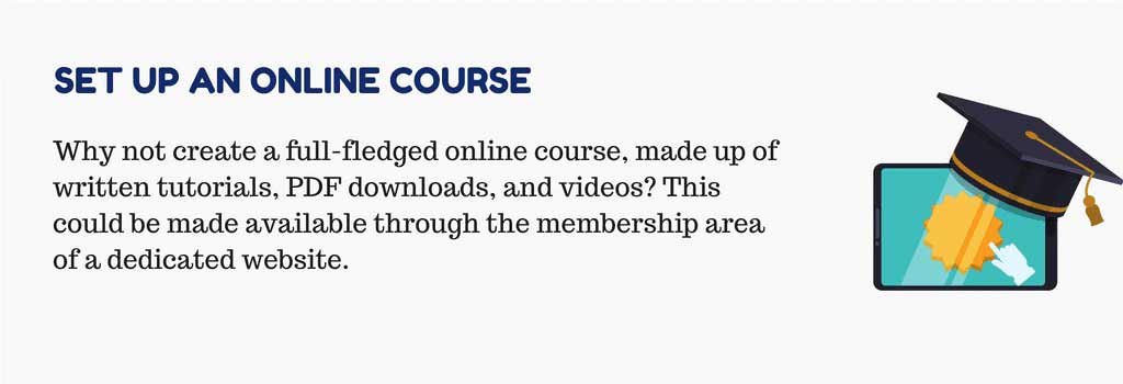 Set up an Online Course