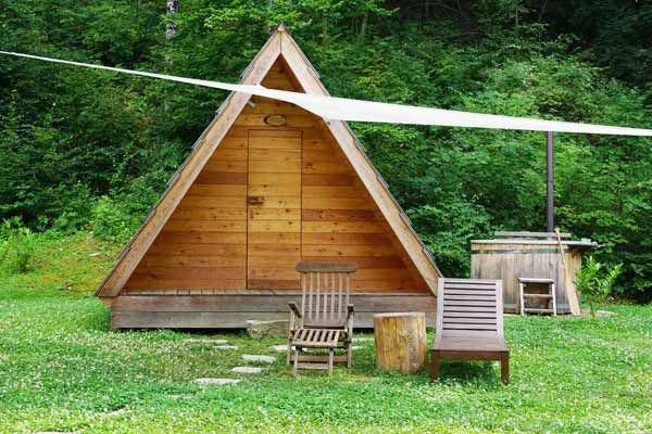 Glamping Huts with a View in Lake Bled, Slovenia 