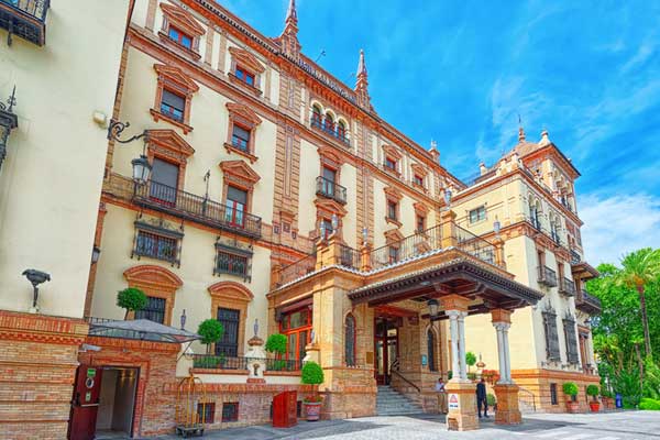 Morning Coffee at Hotel Alfonso XIII