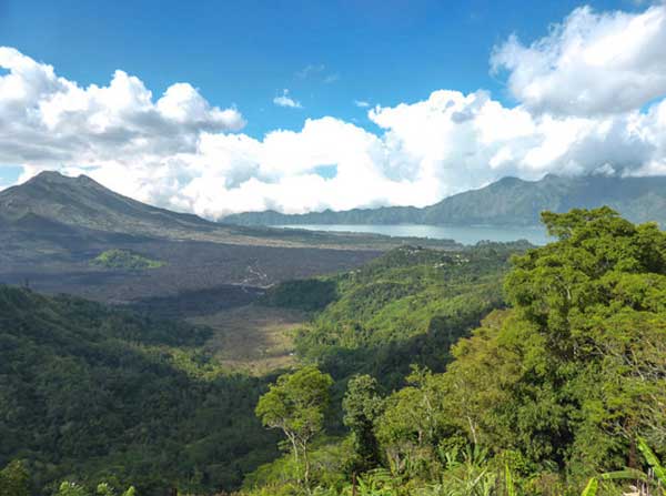 off beating track in bali