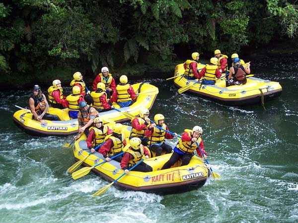 white water rafting bali