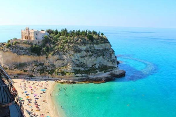 Rest on the White-Sand Beach at Tropea