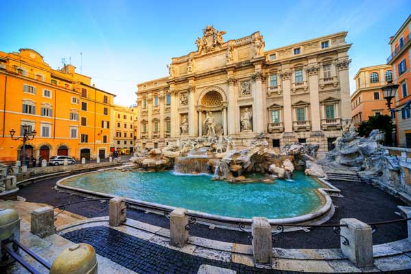 Trevi Fountain in Rome