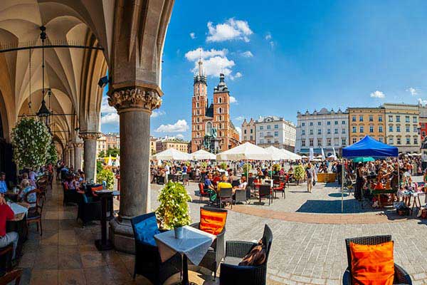 Walk Around Rynek Glowny Central Square