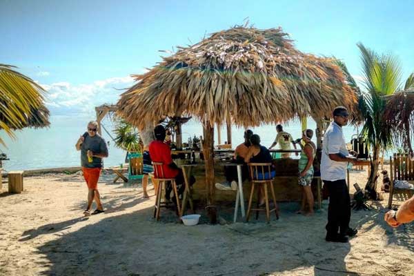 the secret beach of ambergris caye