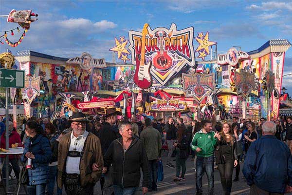 Southwest Germany The Bad Dürkheim Wurstmarkt (Wine Festival)