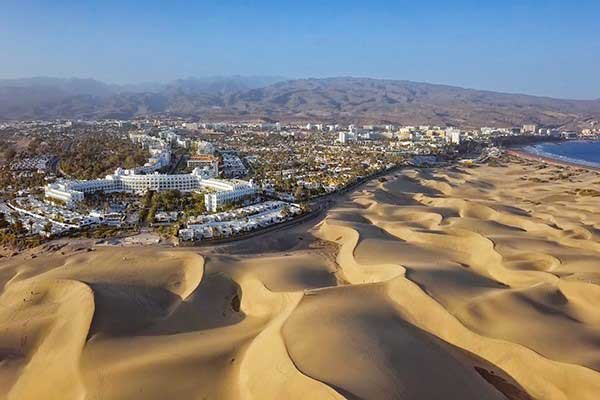 See the Maspalomas Sand Dunes