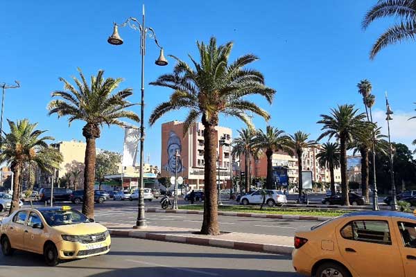 The Gueliz district of Marrakech 