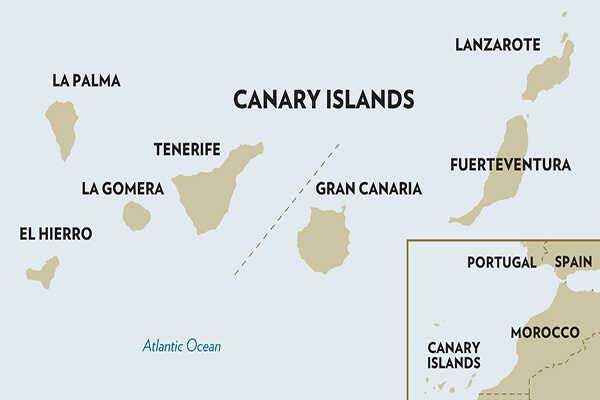 Canary Islands Map