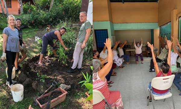 Gardening and volunteering are essential parts of Mary’s weekly routine