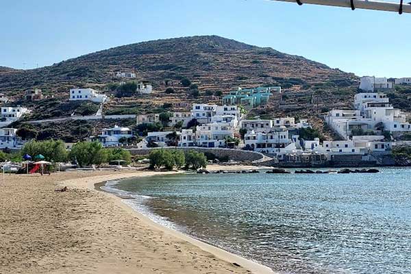 The Aghios Nicholas beach