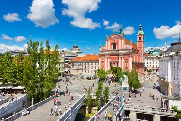 Prešeren Square Ljubljana